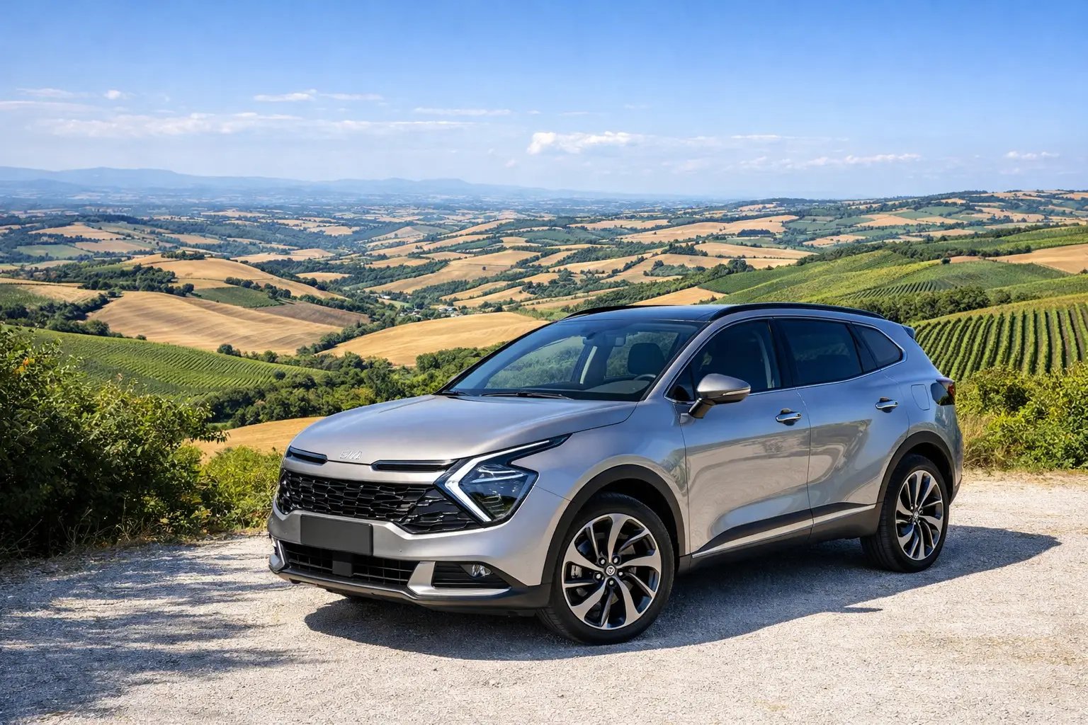 SUV per itinerari collinari nelle Marche